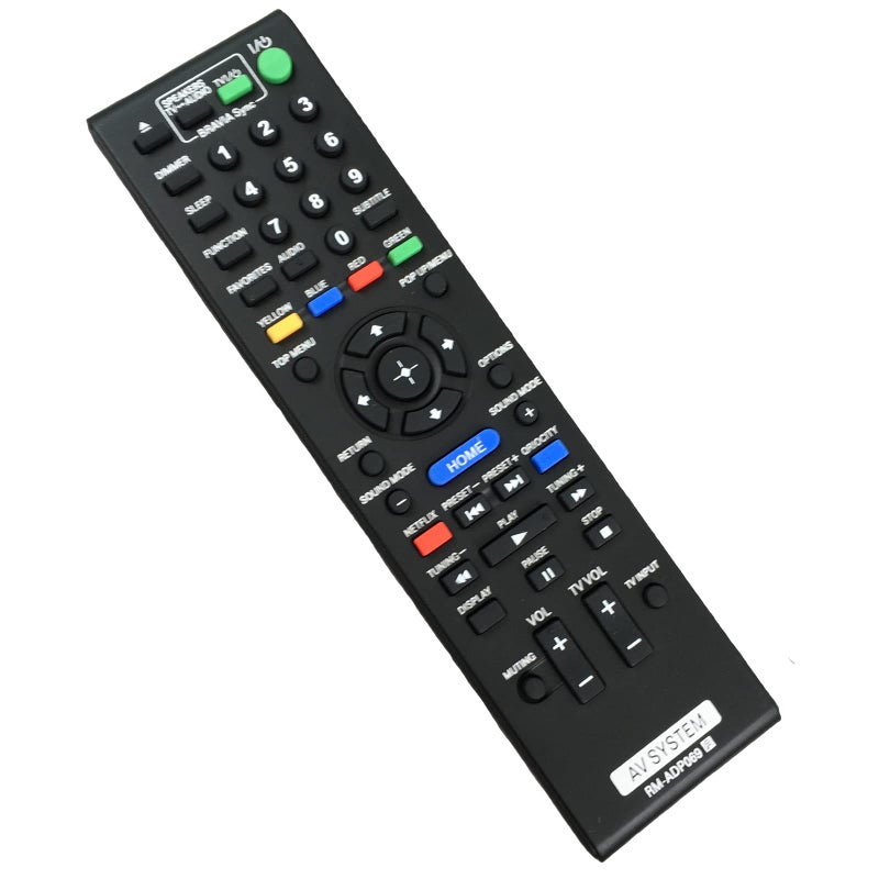 Kassionel Blu-Ray Disc Player/AV Home Theater Replaced Remote RM-ADP069 for Sony HBD-E580 BDV-N790W HB-DE3100 RM-ADP072 BDV-T58 BDV-T57 HBD-T79 HBD-E280 BDV-E3100 HBD-N790W HBD-T57 DVP-SR210P - Image 3